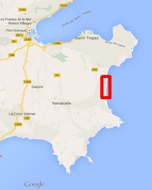 Unser Mobilheim am Plage de Pampelonne